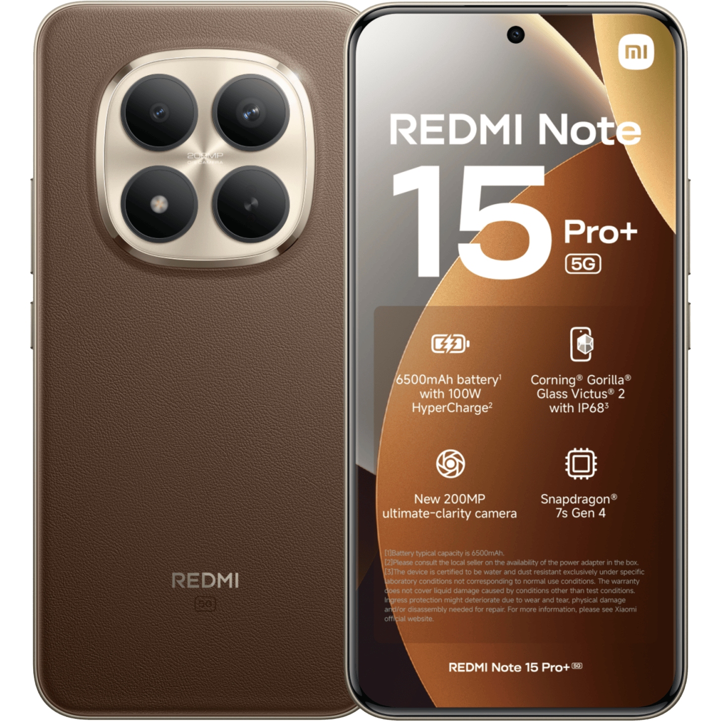 Xiaomi Redmi Note 15 Pro+ 5G 512GB Brown