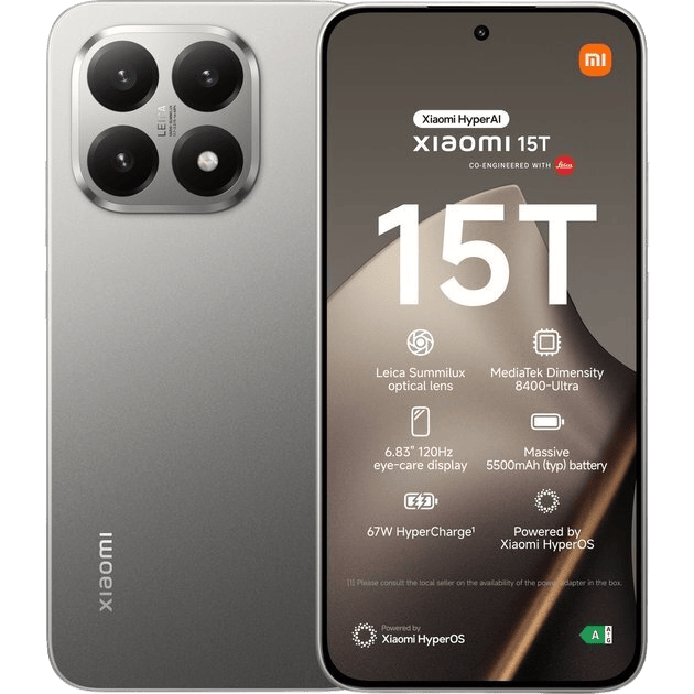 Xiaomi 15T 256GB Gray