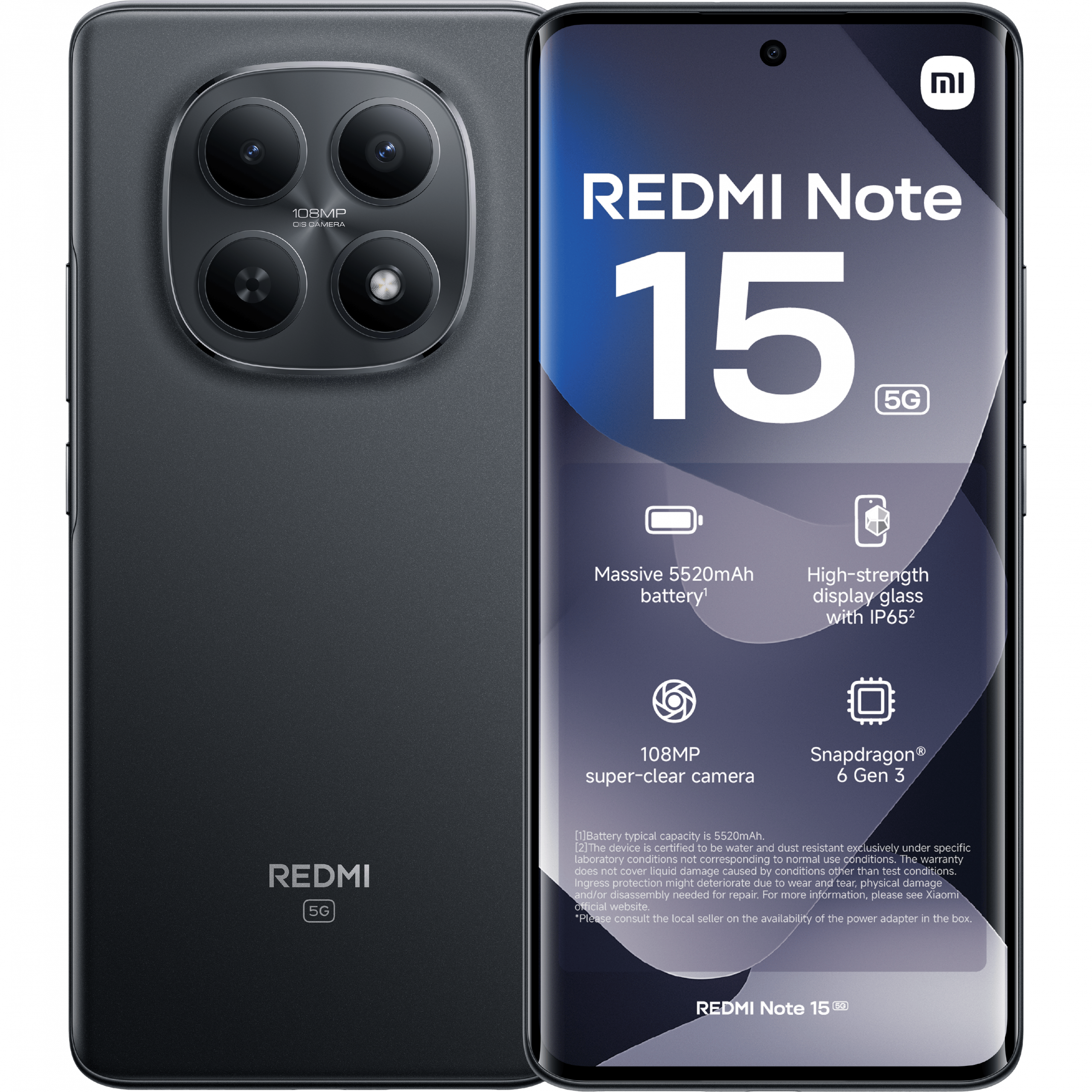 Xiaomi Redmi Note 15 5G 256GB Black