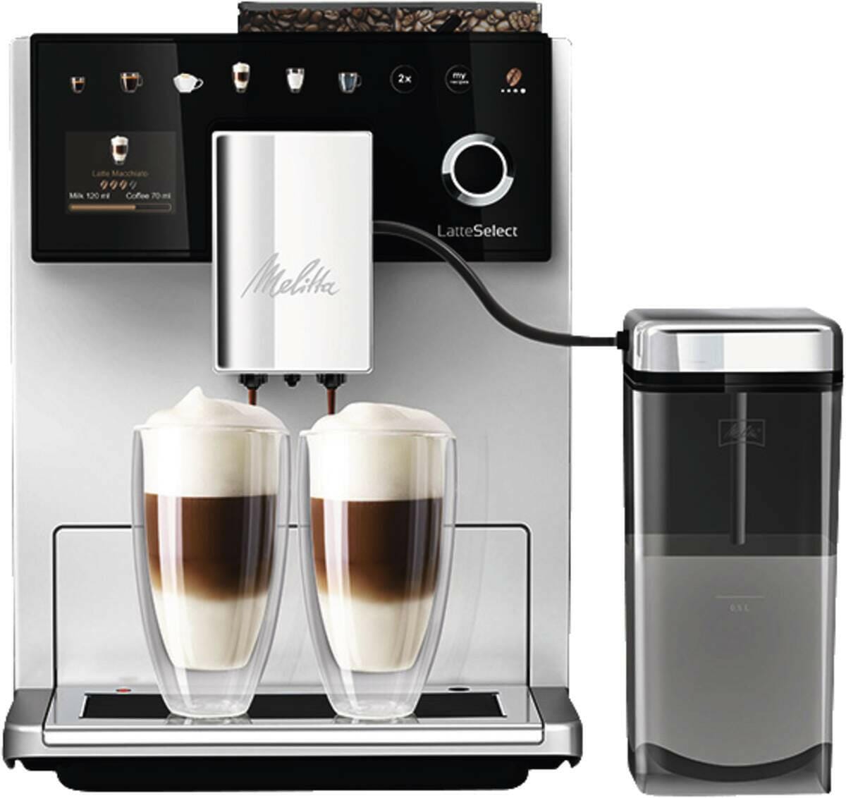 Melitta Latte Select F630-211 silver Melitta Latte Select F630-211 silver