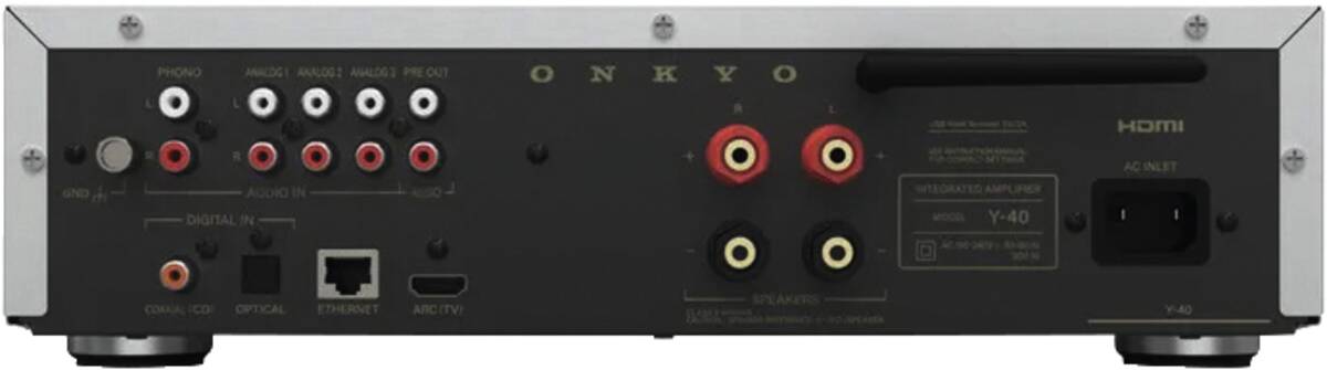 Onkyo Onkyo Muse Y-40 Network Streamer + Amplifier Silver