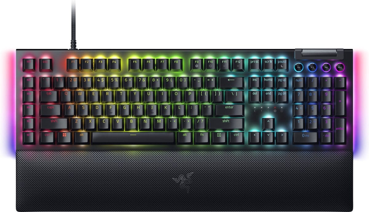 Razer BlackWidow V4 Mechanical Gaming Keyboard Green Switch