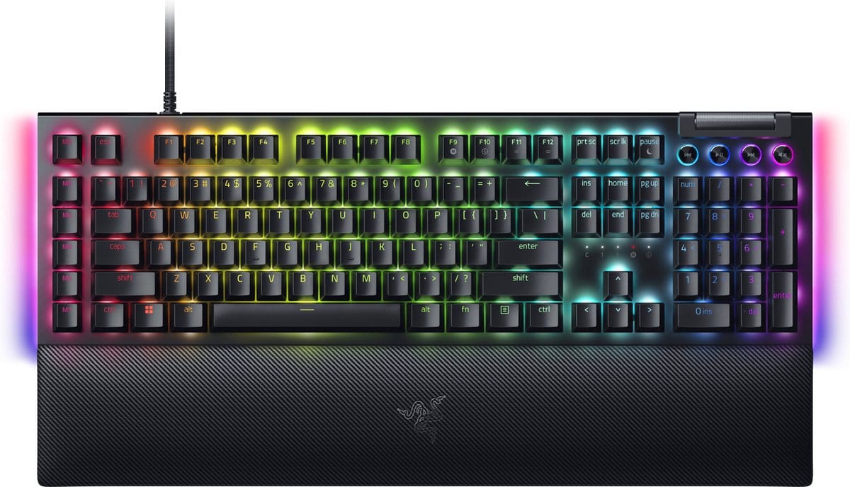 Razer BlackWidow V4 Mechanical Gaming Keyboard Yellow Switch