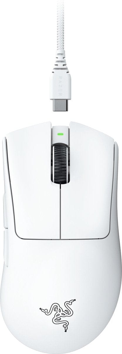 Razer DeathAdder V3 Pro Gaming Mouse White Razer Razer DeathAdder V3 Pro Gaming Mouse White